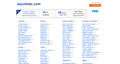 Desktop Screenshot of maviliste.com